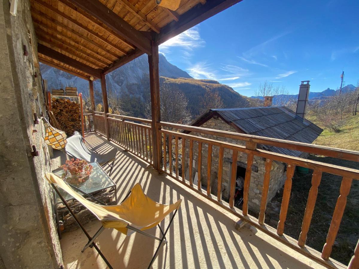 Chalet Miel De La Cayolle-Estenc Entraunes Esterno foto